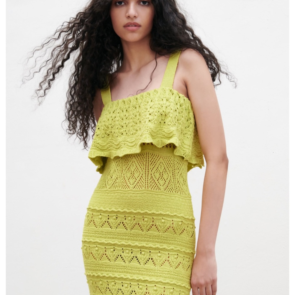 LONG KNIT DRESS - Picture 2 of 7